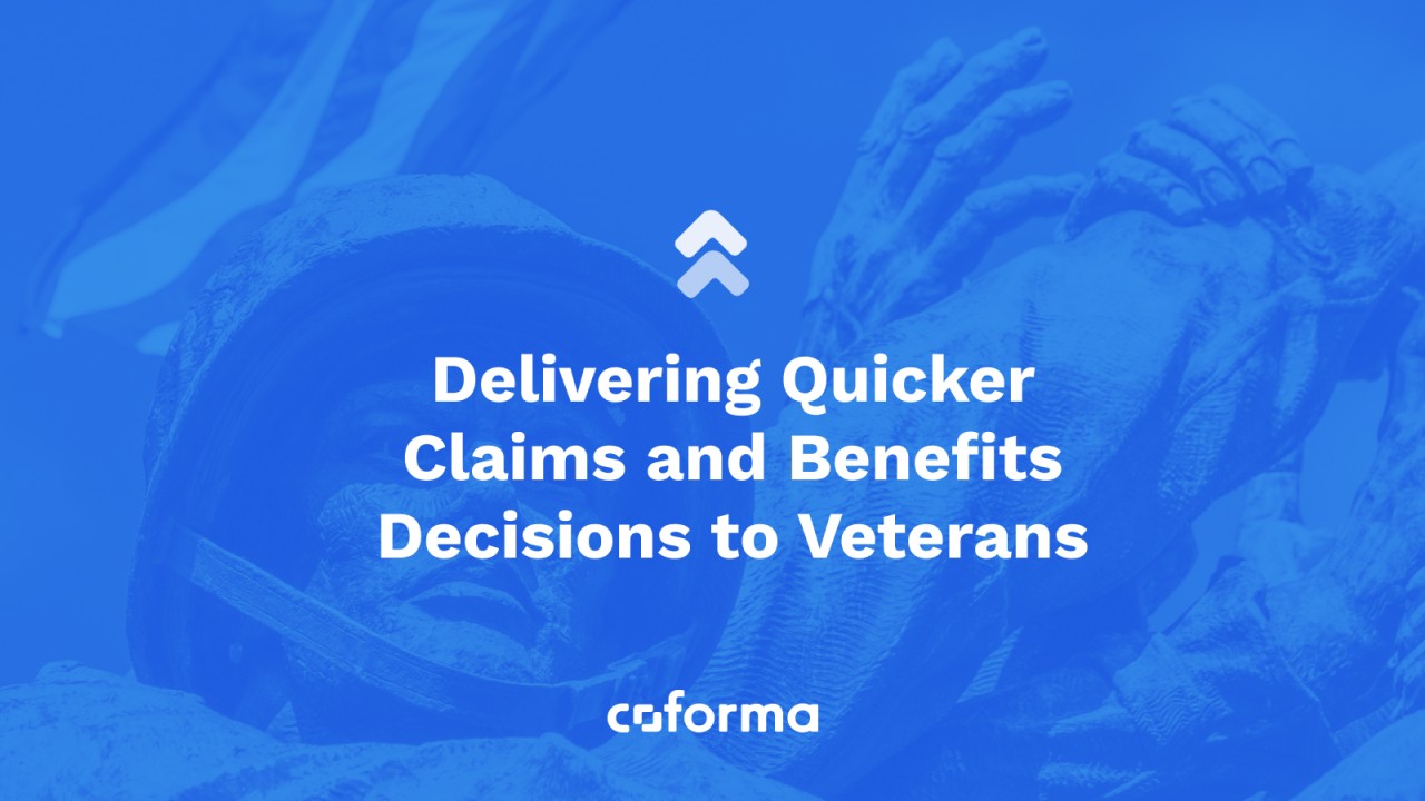 Coforma Supports Department of Veterans Affairs in Modernization of Non-Disability Claims